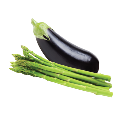 Asparagus & Eggplants