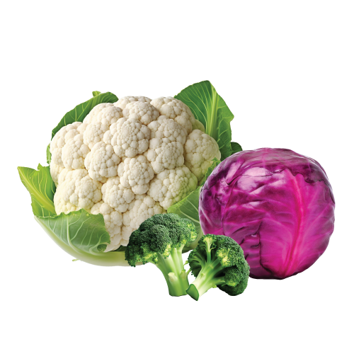Broccoli, Cabbage & Cauliflower