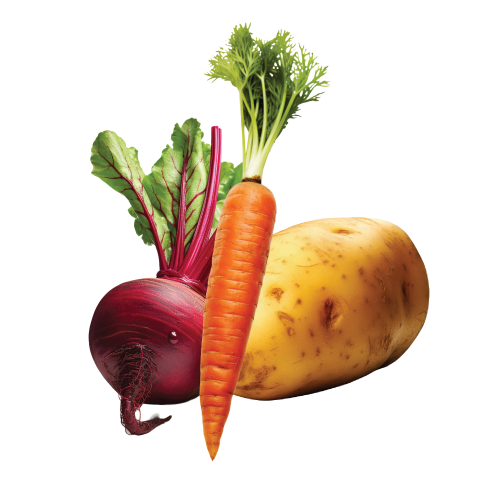Carrots, Potatoes & Root Vegetables