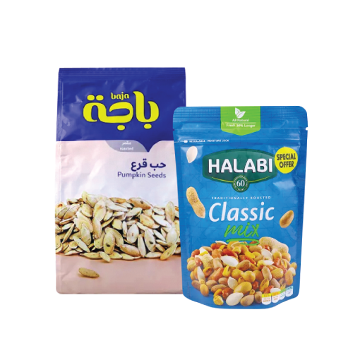 Nuts, Seeds & Fruit Snacks