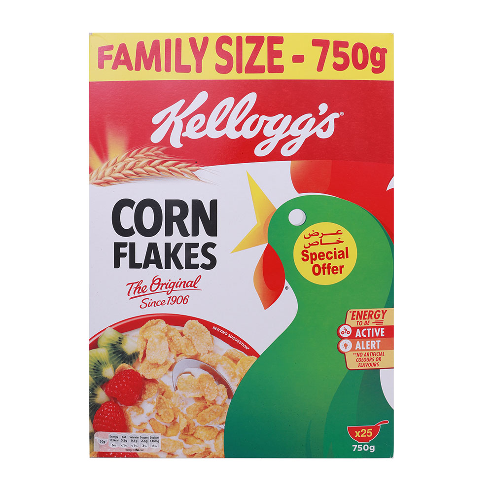 Kellogg's Cornflakes Cereal 750g [Special Offer] 