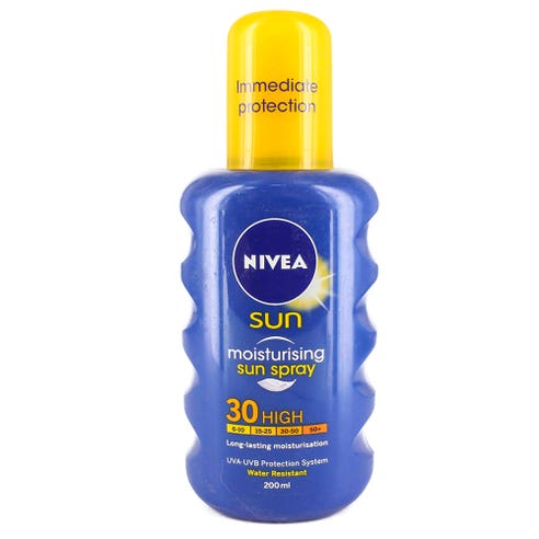 Nivea Sun Moisturising Sun Spray SPF 30 200ml - Available at Alosra Online Supermarket