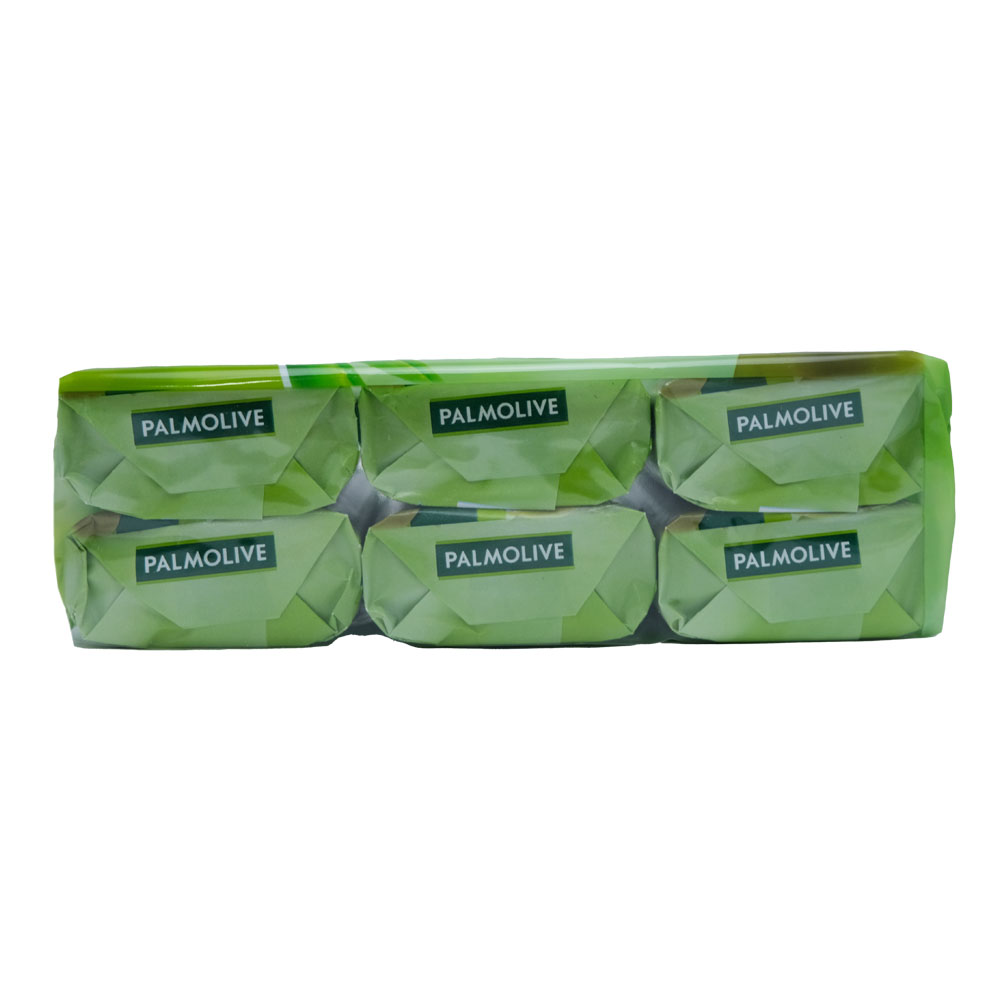 Palmolive Green Aloe & Olive Soap 6x120g [Special Offer] right side image