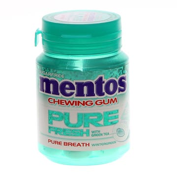Mentos Pure Fresh Winter Green Chewing Gum 56g - Available at Alosra Online Supermarket