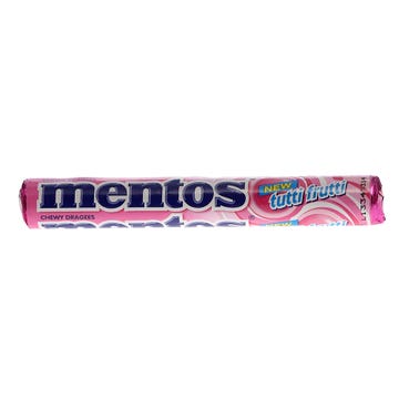 Mentos Tutti Frutti Chewing Gum 38g - Available at Alosra Online Supermarket