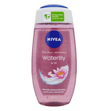 Nivea Waterlily & Oil Body Wash 250ml - Available at Alosra Online Supermarket