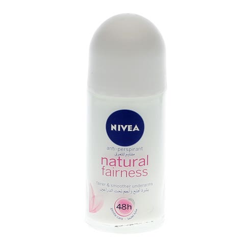 Nivea Natural Fairness Roll-On Deodorant 50ml - Available at Alosra Online Supermarket