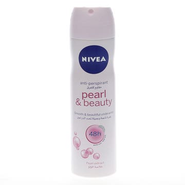 Nivea Anti-Perspirant Pearl & Beauty Deodorant 150ml - Available at Alosra Online Supermarket