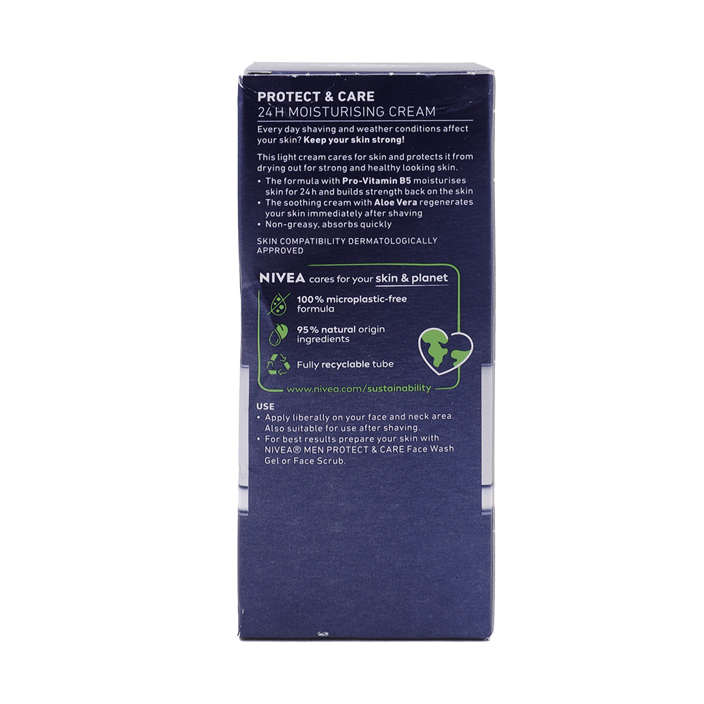 Nivea Men Rehydrating Moisturizer 75ml back image