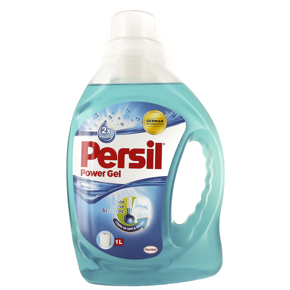 Persil Power Gel Laundry Detergent 1L - Available at Alosra Online Supermarket
