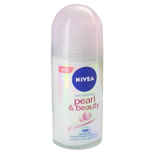 Nivea Pearl & Beauty Dry Roll On 50ml - Available at Alosra Online Supermarket