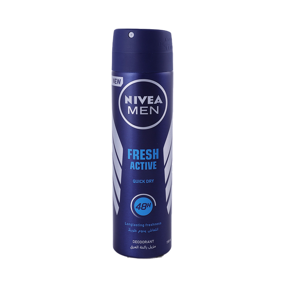 Nivea Fresh For Men Deo Spray 150ml - Available at Alosra Online Supermarket