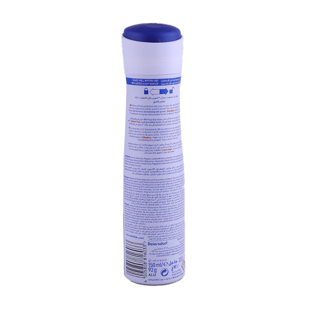 Nivea Women Dry Deo Spray 150ml back image