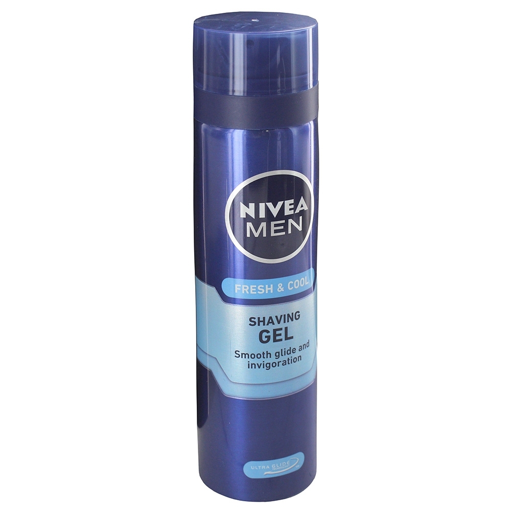 Nivea Men Fresh Shaving Gel 200ml - Available at Alosra Online Supermarket