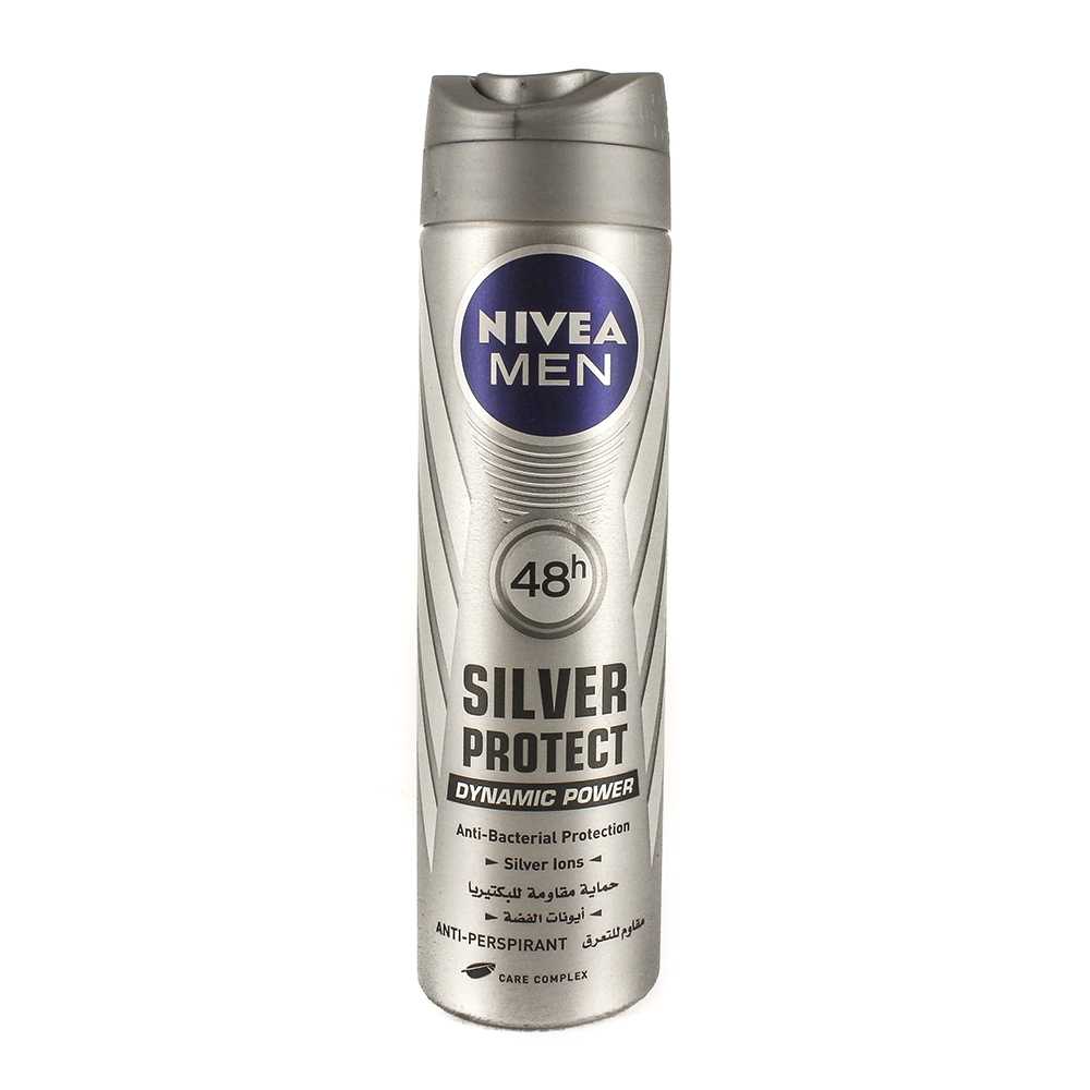 Nivea Men Silver Protect Anti-Perspirant 150ml - Available at Alosra Online Supermarket
