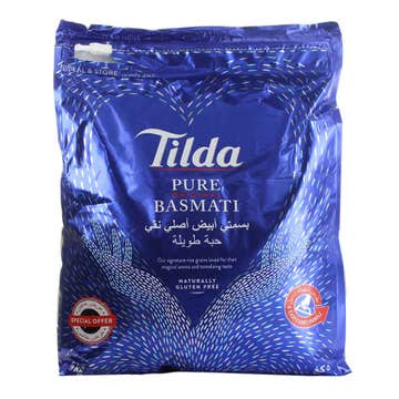 Tilda Original Basmati Rice 5kg [Special Offer] - Available at Alosra Online Supermarket