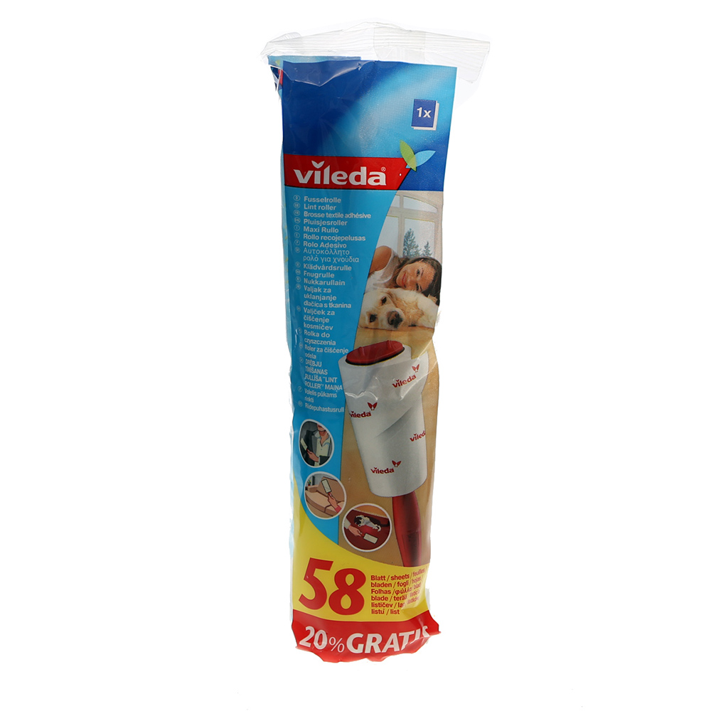 Vileda Lint Roller System 1 Piece - Available at Alosra Online Supermarket