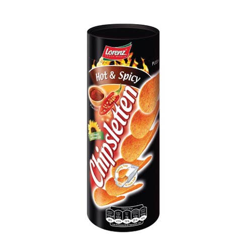 Lorenz Letten Chips Hot & Spicy 100g - Available at Alosra Online Supermarket