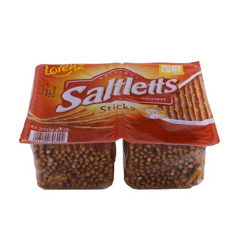Lorenz Saltletts Sticks with Sea Salt 250g - Available at Alosra Online Supermarket