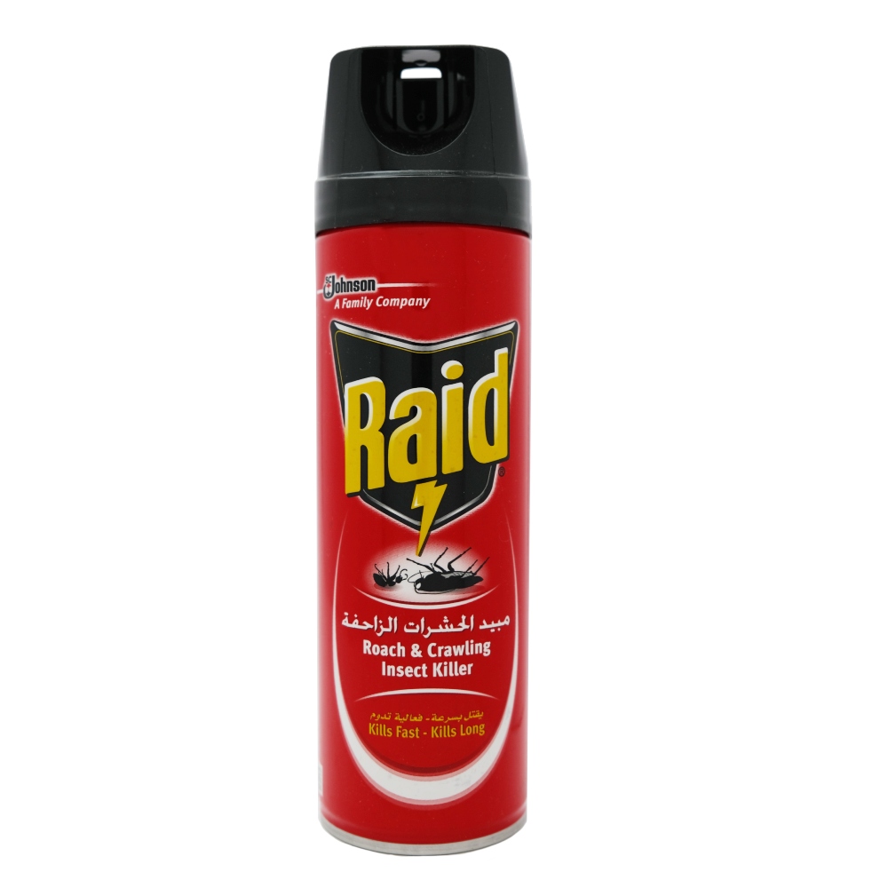 Raid Bang Cockroach Killer Spray 300ml - Available at Alosra Online Supermarket