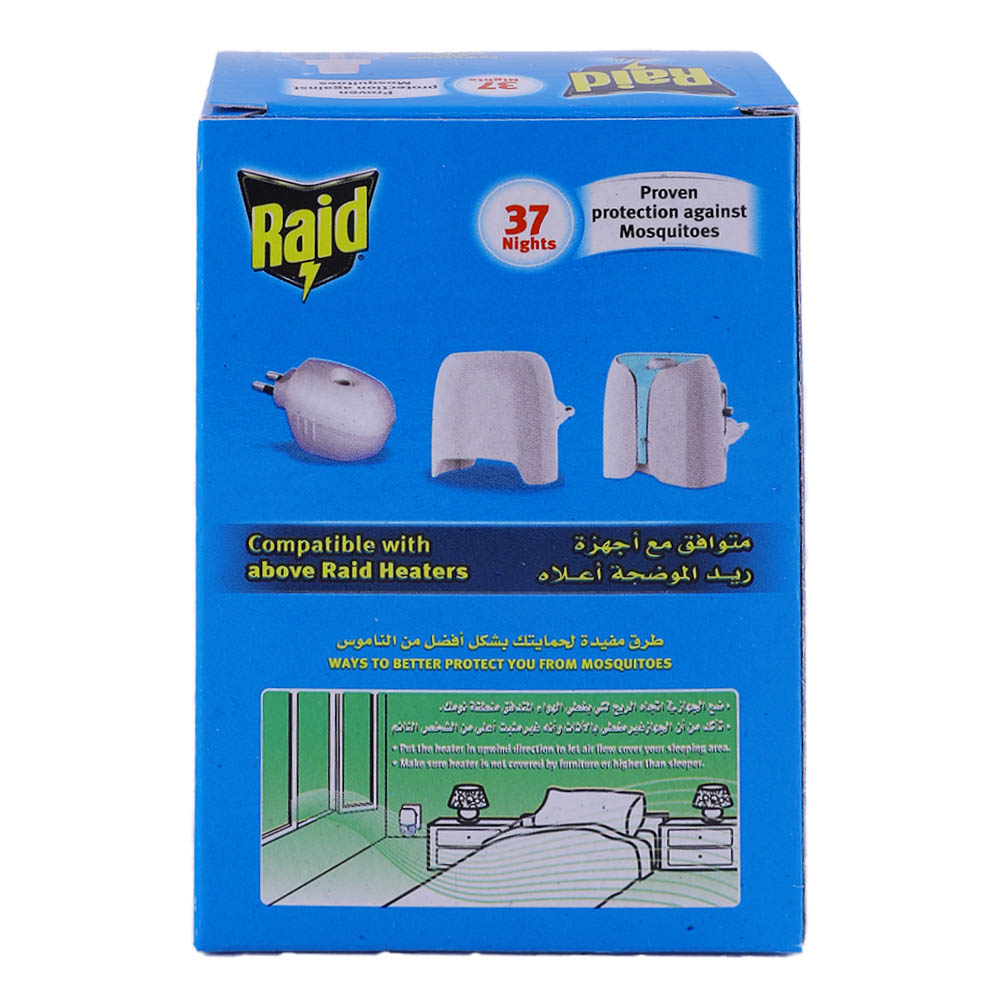 Raid Mosquito Repellent Electric Refill 37 Nights right side image