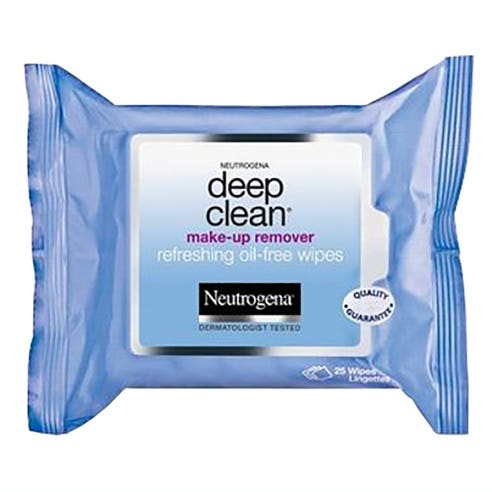 Neutrogena Deep Clean Refreshing Oil-Free Make-Up Remover Wipes 2x25s - Available at Alosra Online Supermarket