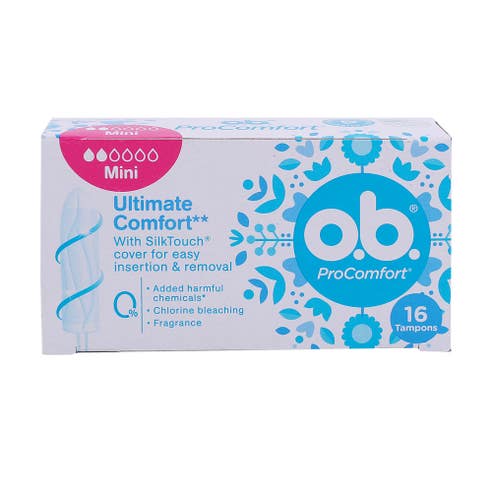 O.B. ProComfort Mini Tampons 16s - Available at Alosra Online Supermarket