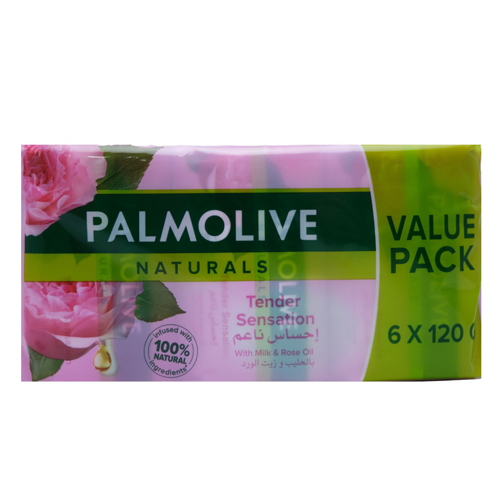 Palmolive White Cream & Vitamin-e Soap 6x120g [Special Offer] 