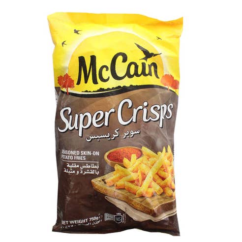 McCain Seasoned Super Crisps 750g - Available at Alosra Online Supermarket