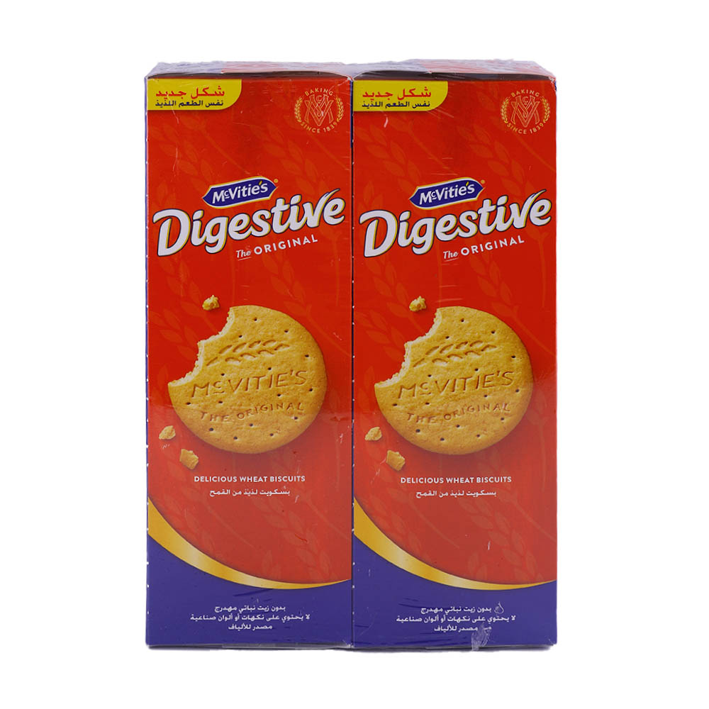 McVitie's Digestive Biscuits 2x400g [Special Offer] back image