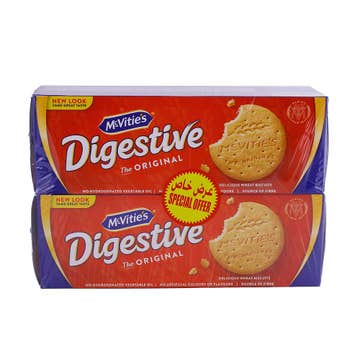 McVitie's Digestive Biscuits 2x400g [Special Offer] - Available at Alosra Online Supermarket