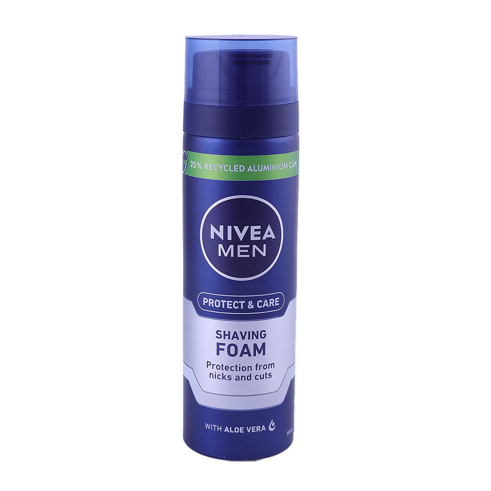 Nivea Men Mild Shaving Foam 200ml - Available at Alosra Online Supermarket