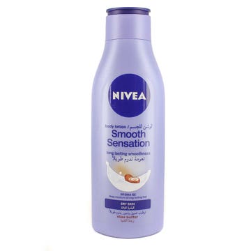 Nivea Smooth Sensation Dry Skin Body Lotion 250ml - Available at Alosra Online Supermarket