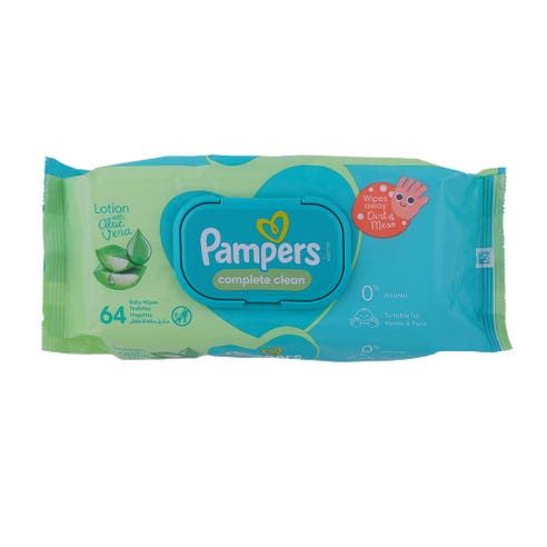 Pampers Fresh Baby Wipes 64's - Available at Alosra Online Supermarket