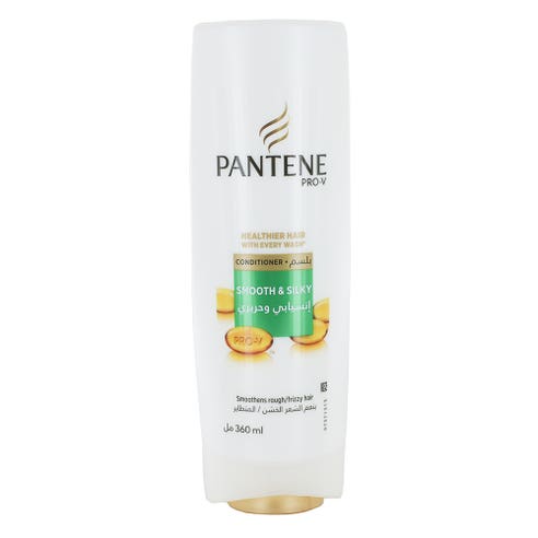 Pantene Smooth & Silky Conditioner 360ml - Available at Alosra Online Supermarket