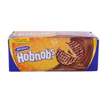McVitie's Hobnobs Milk Chocolate Oat Biscuits 300g - Available at Alosra Online Supermarket