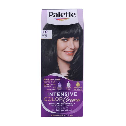 Palette Black Arab Intensive Color Creme 1-0 - Available at Alosra Online Supermarket