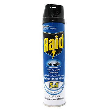 Raid Odorless Flying Insect Killer 400ml - Available at Alosra Online Supermarket