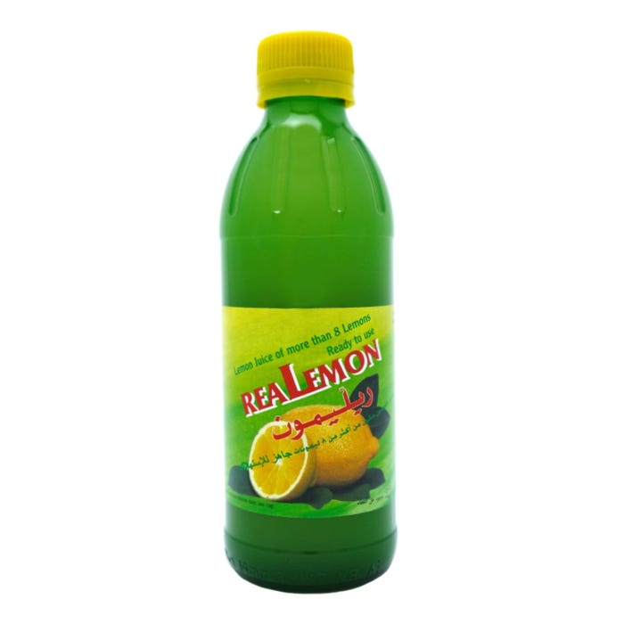 Realemon Lemon Juice 250ml - Available at Alosra Online Supermarket