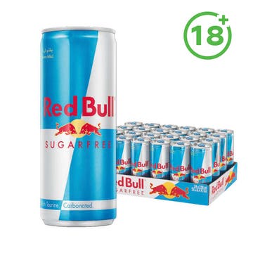 Red Bull Sugar Free Energy Drink 24x250ml