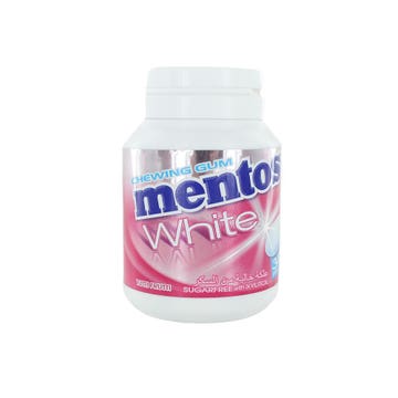 Mentos White Tutti Frutti Chewing Gum 54g - Available at Alosra Online Supermarket