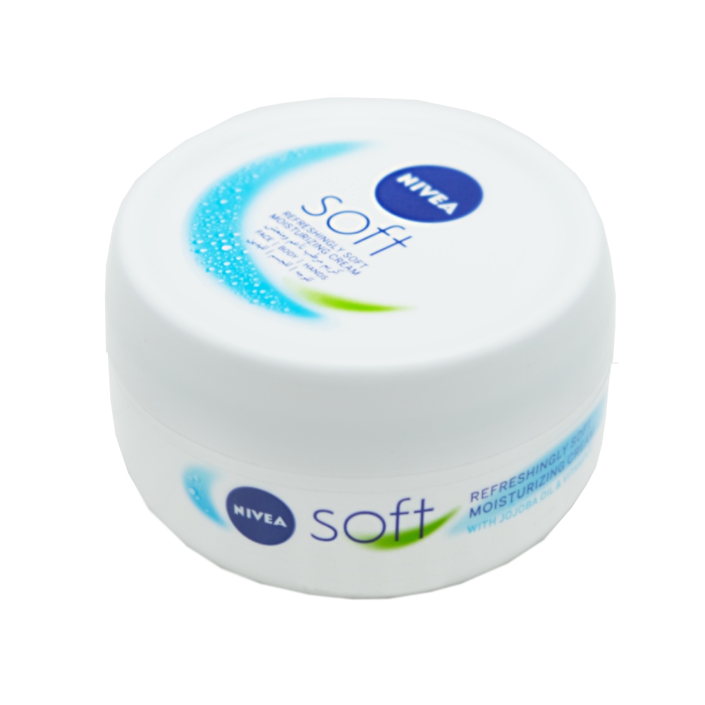 Nivea Soft Moisturizing Cream 100ml right side image