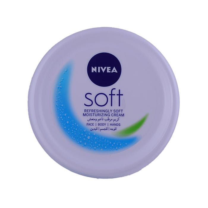 Nivea Soft Moisturizing Cream 200ml - Available at Alosra Online Supermarket