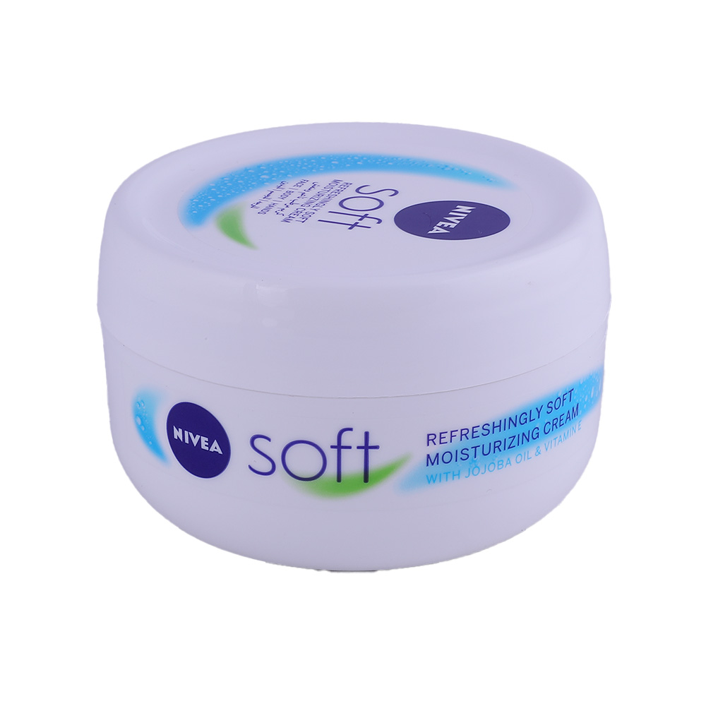 Nivea Soft Moisturizing Cream 200ml right side image