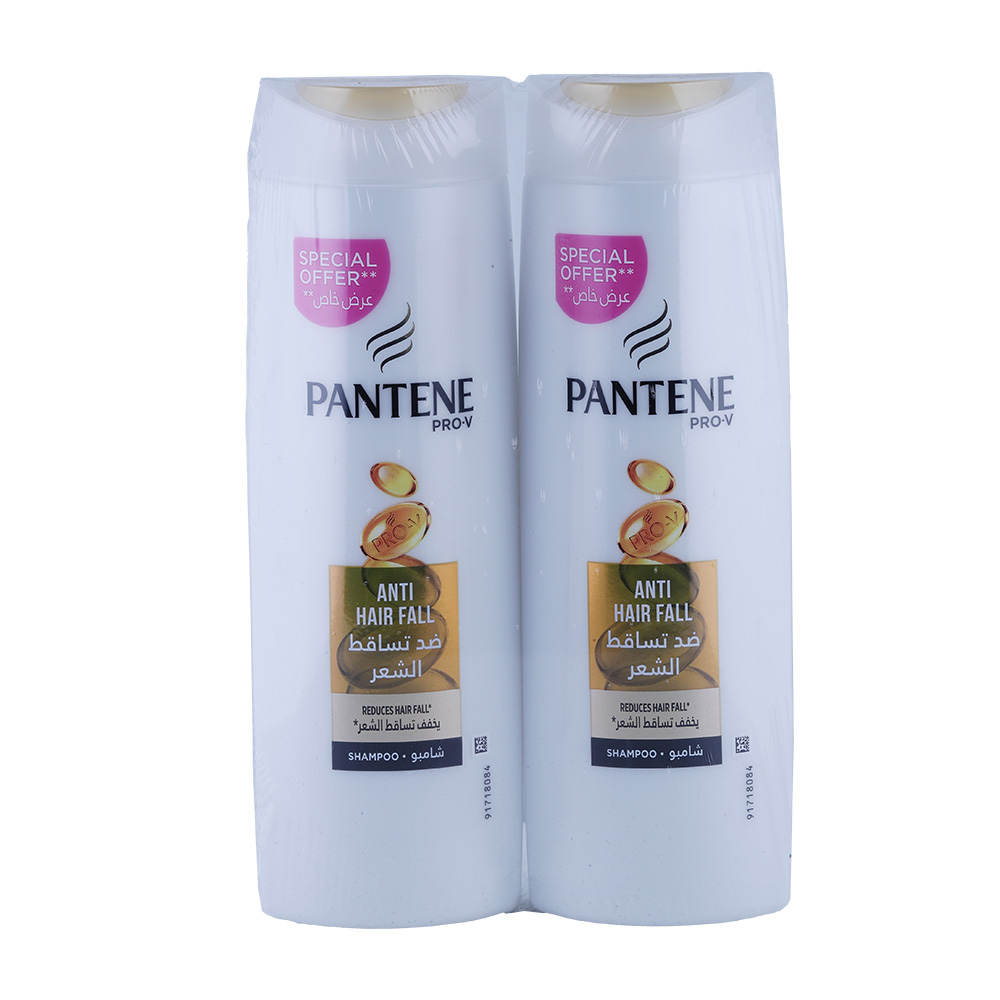 Pantene Anti Hair Fall Shampoo 2x400ml [Special Offer] 