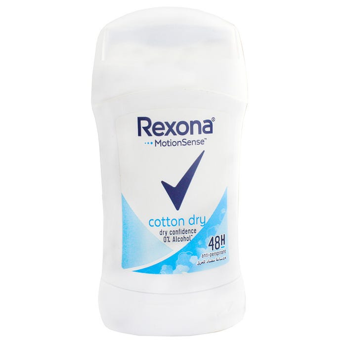 Rexona Cotton Dry Deodorant Stick 40g - Available at Alosra Online Supermarket