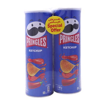 Pringles Ketchup Potato Chips 2x165g [Special Offer] 