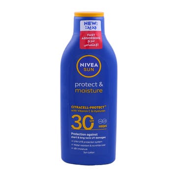Nivea Sun Protect & Moisture SPF30 Lotion 200ml - Available at Alosra Online Supermarket