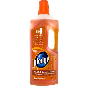 Pledge Orange Marble & Ceramic Cleaner 750ml - Available at Alosra Online Supermarket