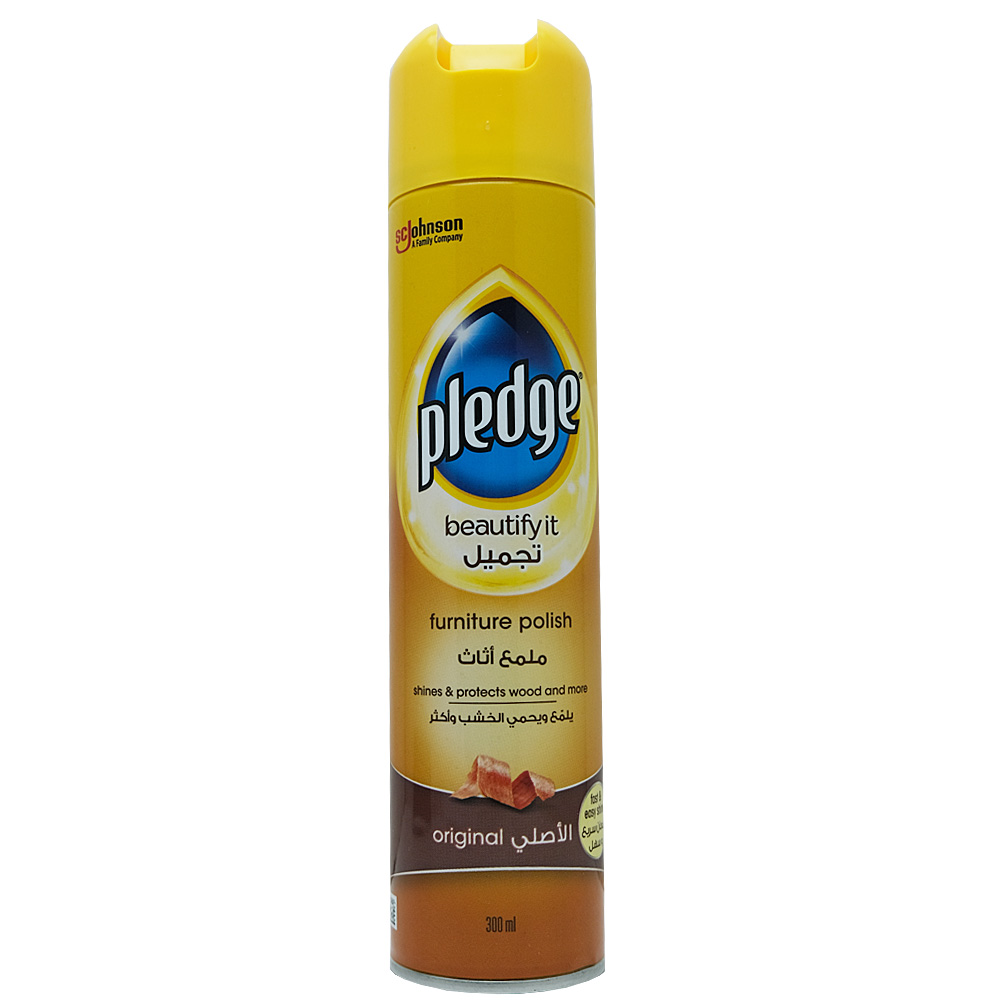 Pledge Natural Furniture Polish 250ml - Available at Alosra Online Supermarket